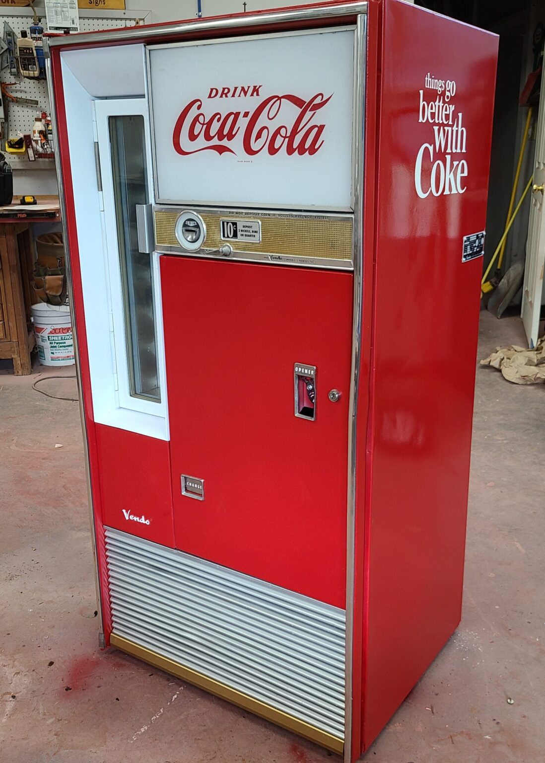 Before & After Vintage Drink Machine Restorations Soda City Restorations
