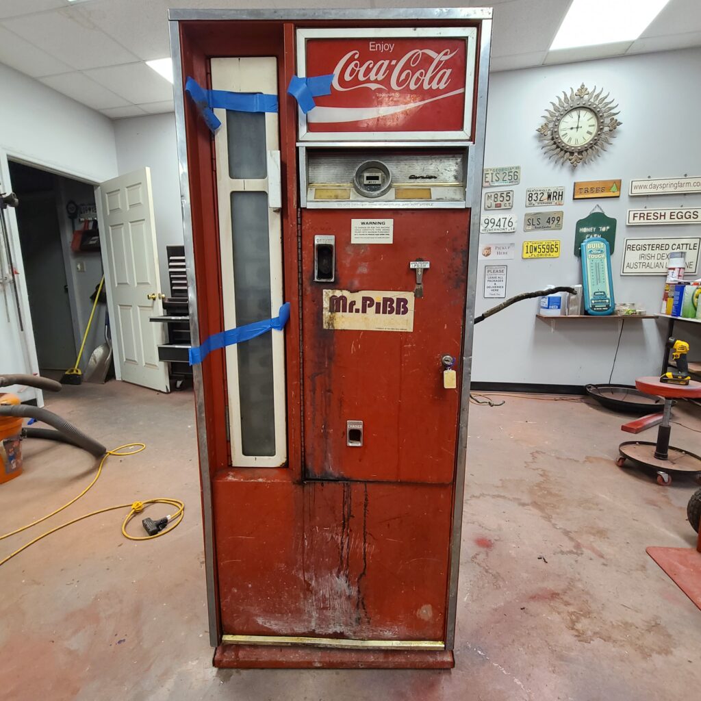 Vintage Coke Machine Restoration Services