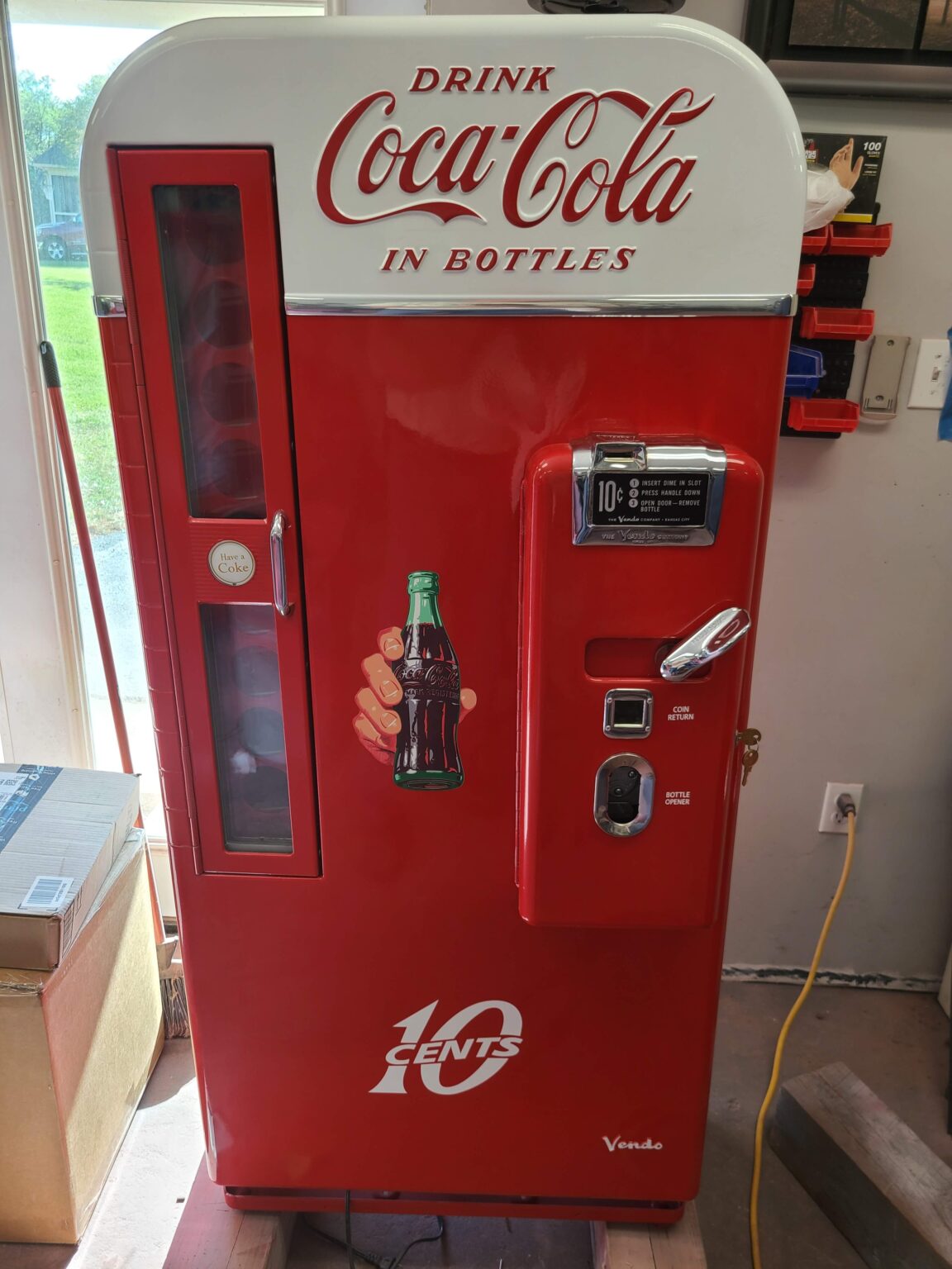 Vintage Coke Machine Restoration Services